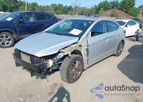 2018 Hyundai Elantra Value Edition z USA, uszkodzony, nr VIN 5NPD84LF0JH277415